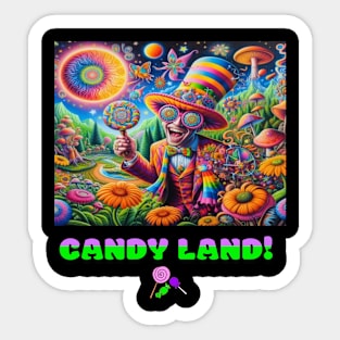 Candy Land Sticker